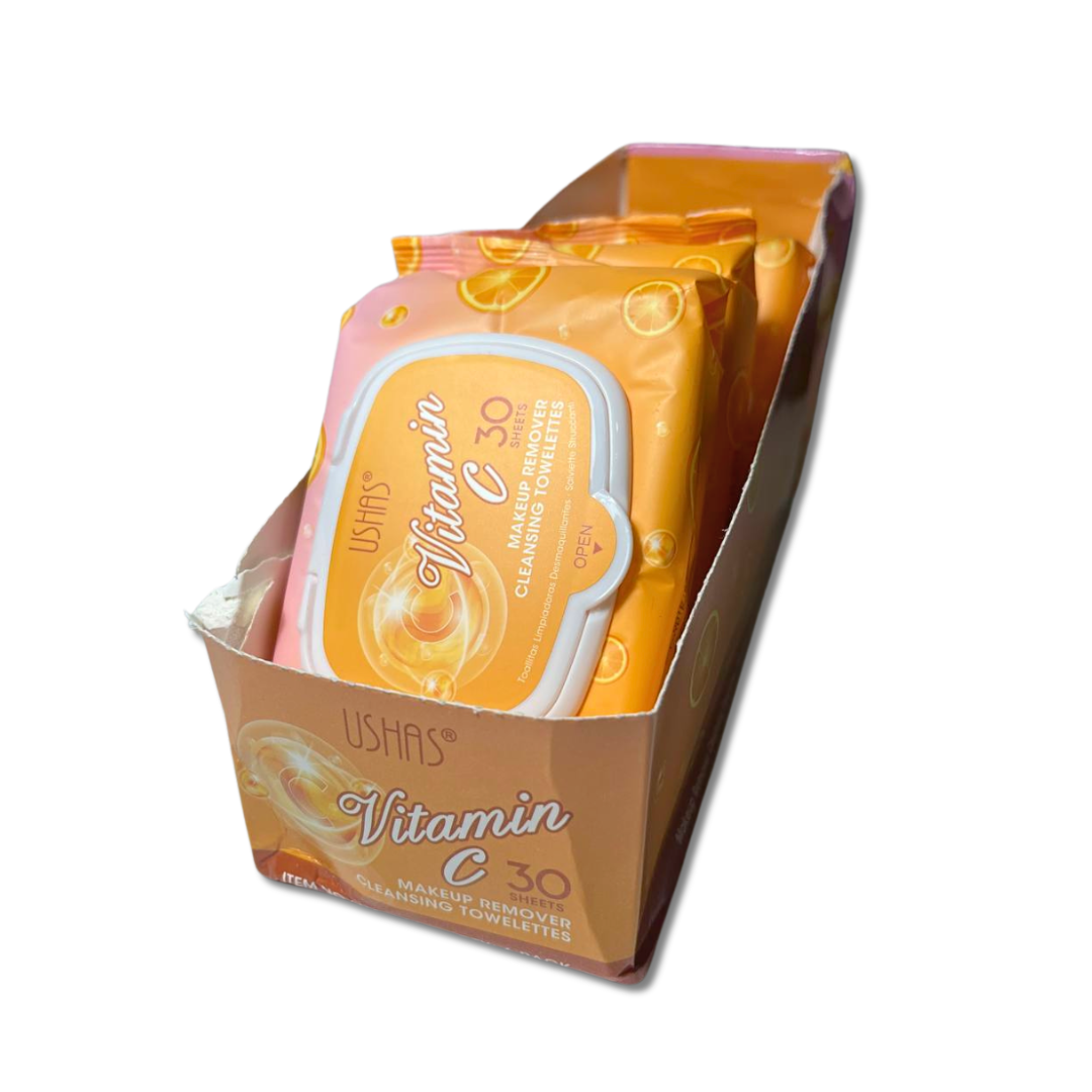 USHAS® SALVIETTE STRUCCANTI VITAMINA C 30PZ