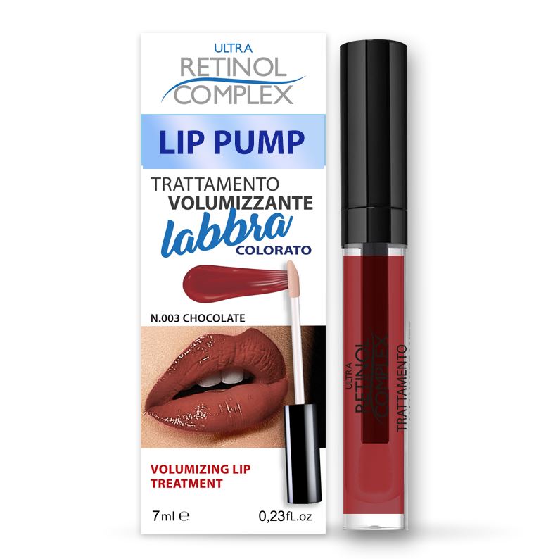 RETINOL COMPLEX® LIP PUMP VOLUMIZZANTE LABBRA COLORATO 7ML 5 TONALITA'