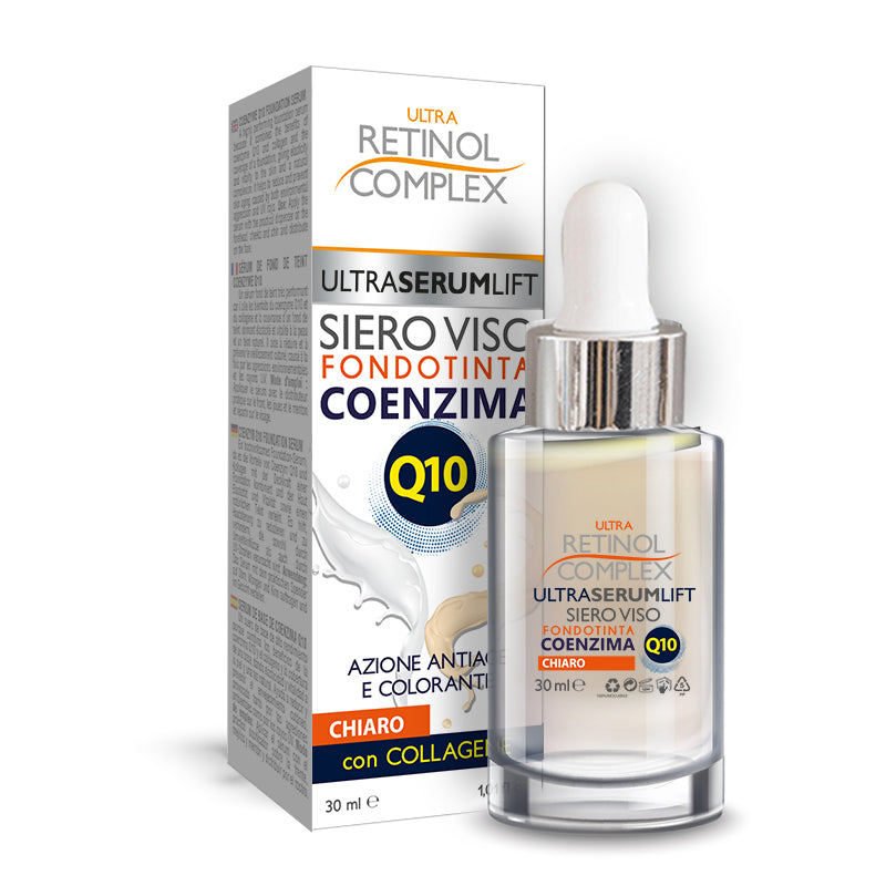 RETINOL COMPLEX® SIERO FONDOTINTA "COENZIMA Q10 E COLLAGENE" 30ML 3 TONALITA'