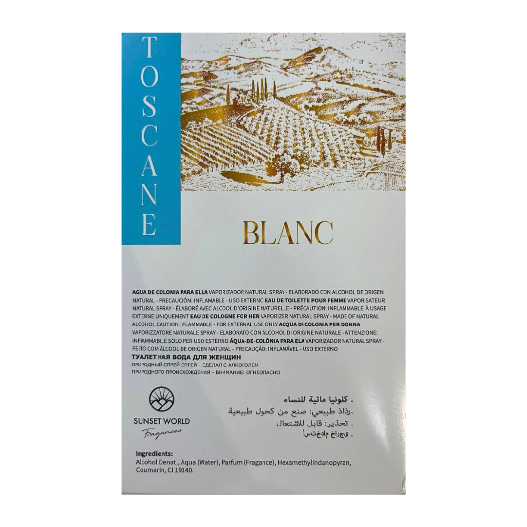 SUNSET WORLD® "BIANCO LATTE" PROFUMO DONNA 100ML