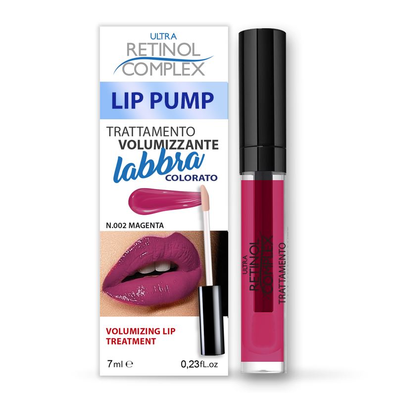 RETINOL COMPLEX® LIP PUMP VOLUMIZZANTE LABBRA COLORATO 7ML 5 TONALITA'