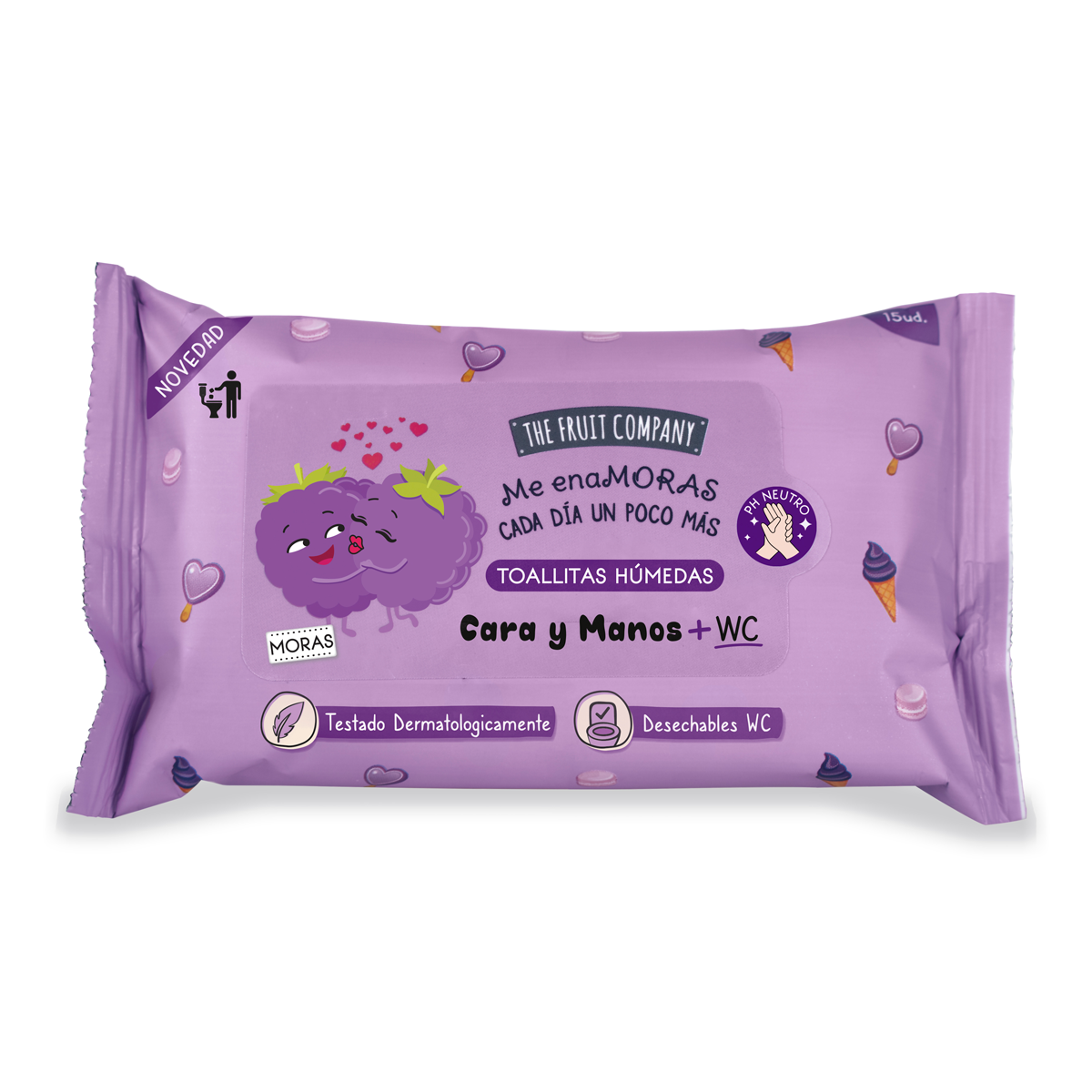 THE FRUIT COMPANY® SALVIETTE UMIDIFICATE TFC "MORA"