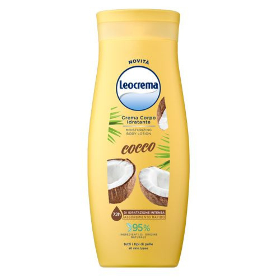 LEOCREMA® CREMA CORPO FLUIDA IDRATANTE "COCCO" 250ML