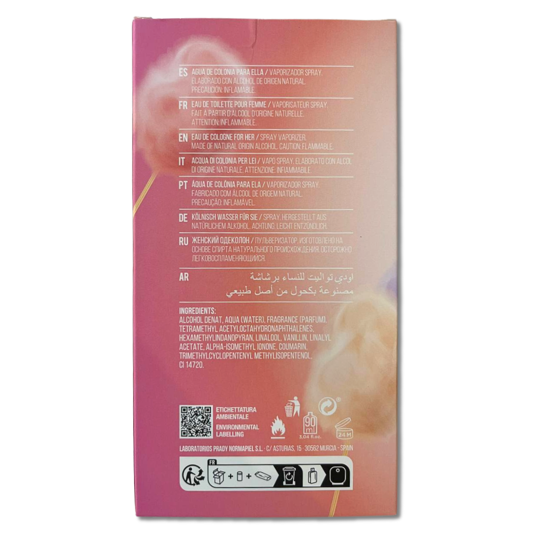 PRADY® "ZUCCHERO FILATO" PROFUMO DONNA 90ML