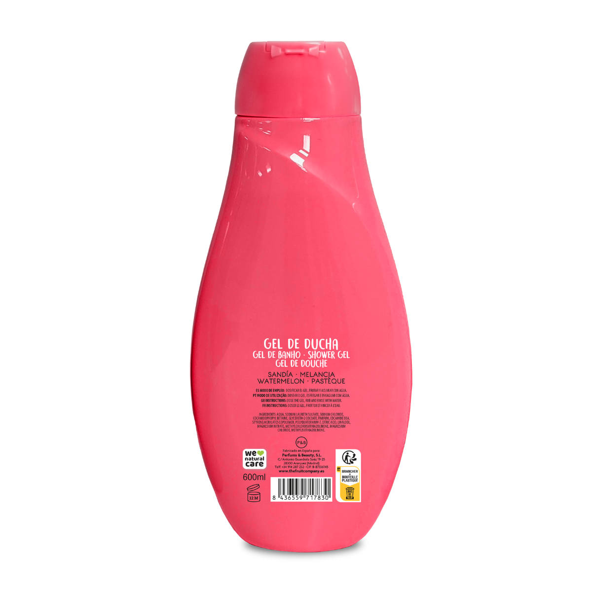 THE FRUIT COMPANY® BAGNOSCHIUMA 600ML "SANDIA"