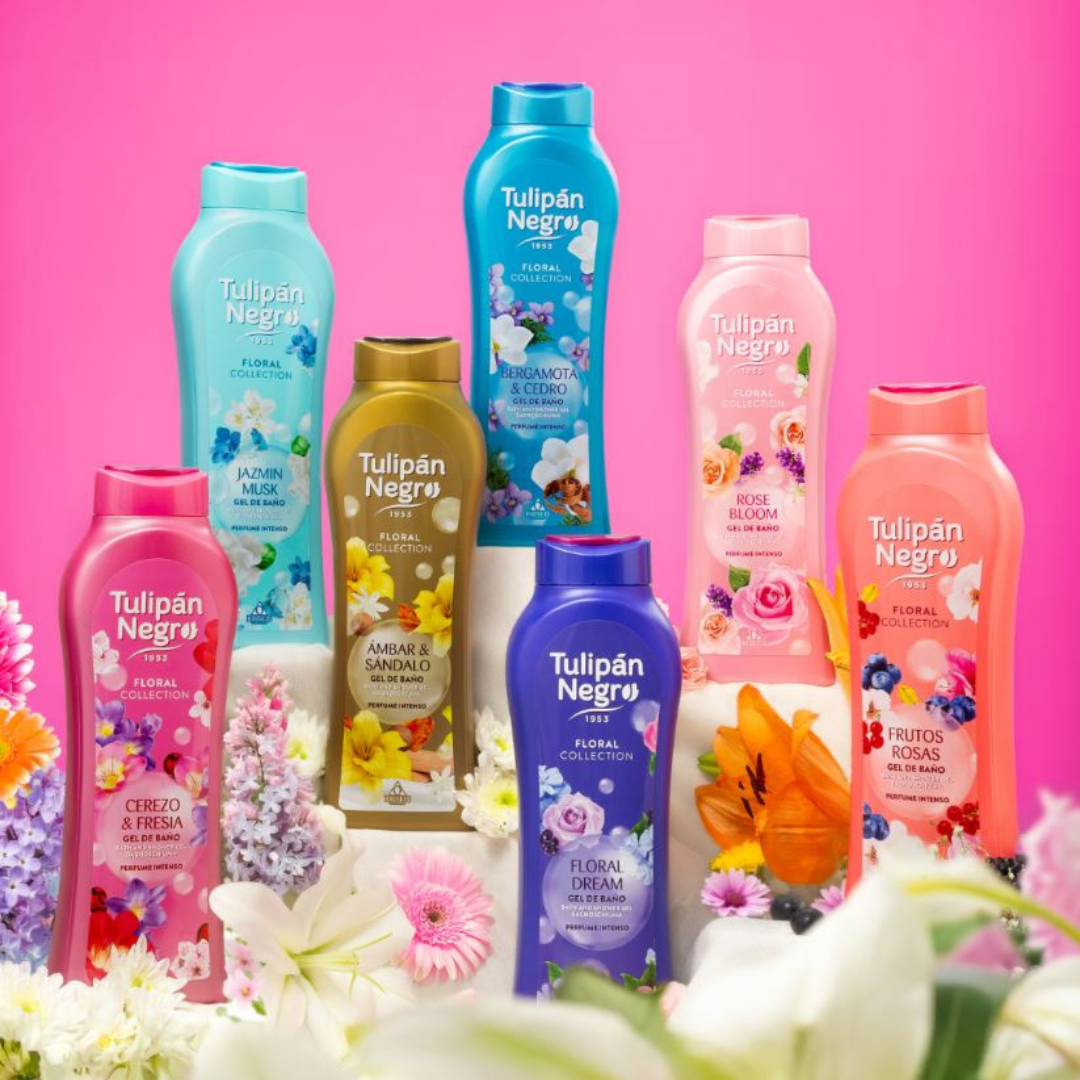 TULIPAN NEGRO® BAGNOSCHIUMA 650ML "AMBAR E SANDALO"