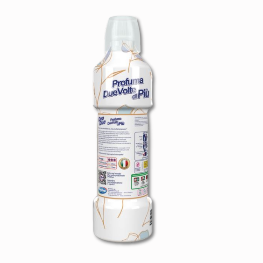DEO DUE® AMMORBIDENTE PREMIUM COLLECTION ESSENZA DI "BIANCO LATTE" 1 LT 50 LAVAGGI