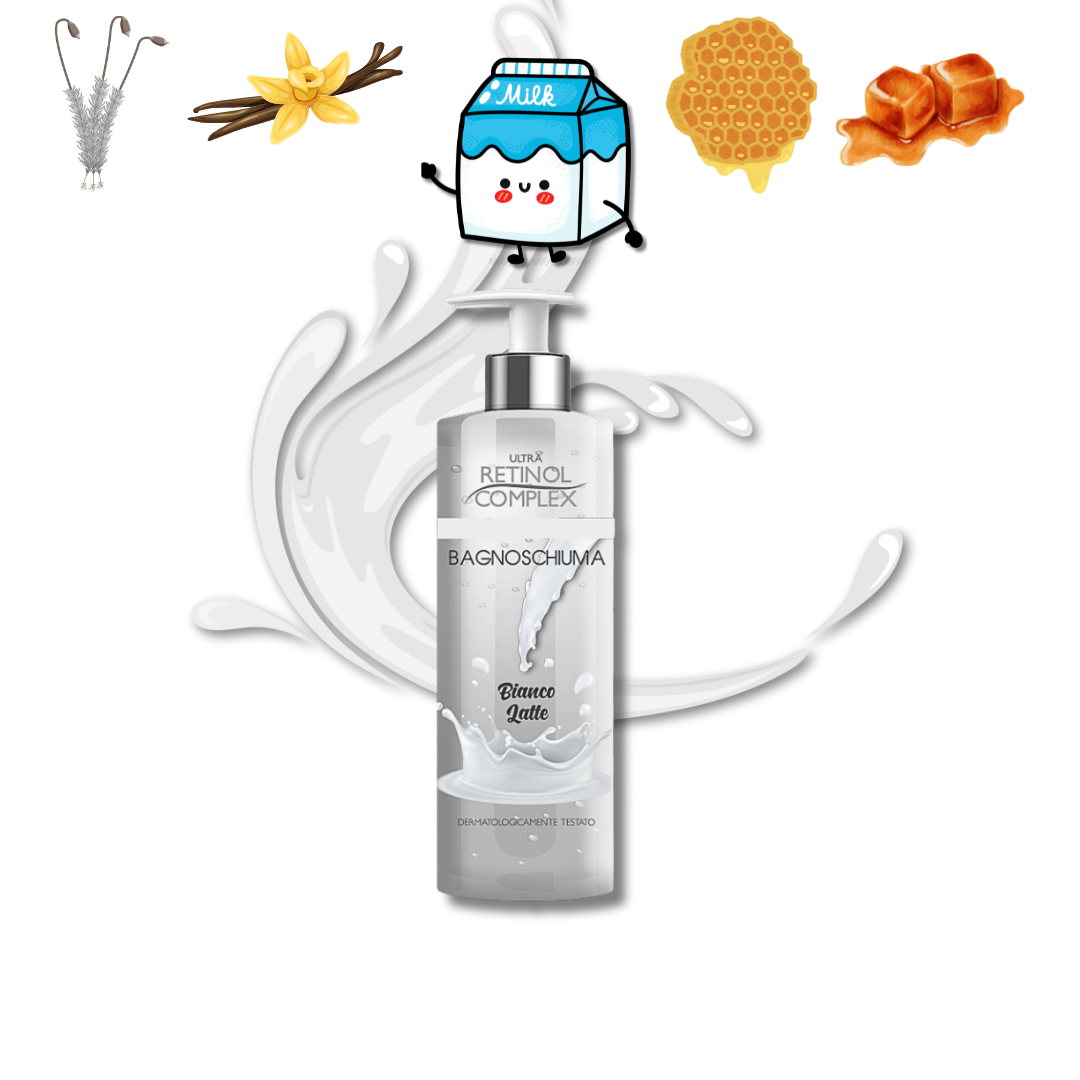 IF® BOX "BIANCO LATTE" PROFUMO - BAGNOSCHIUMA - ACQUA CORPO - SPRAY AMBIENTE - SALVIETTINE