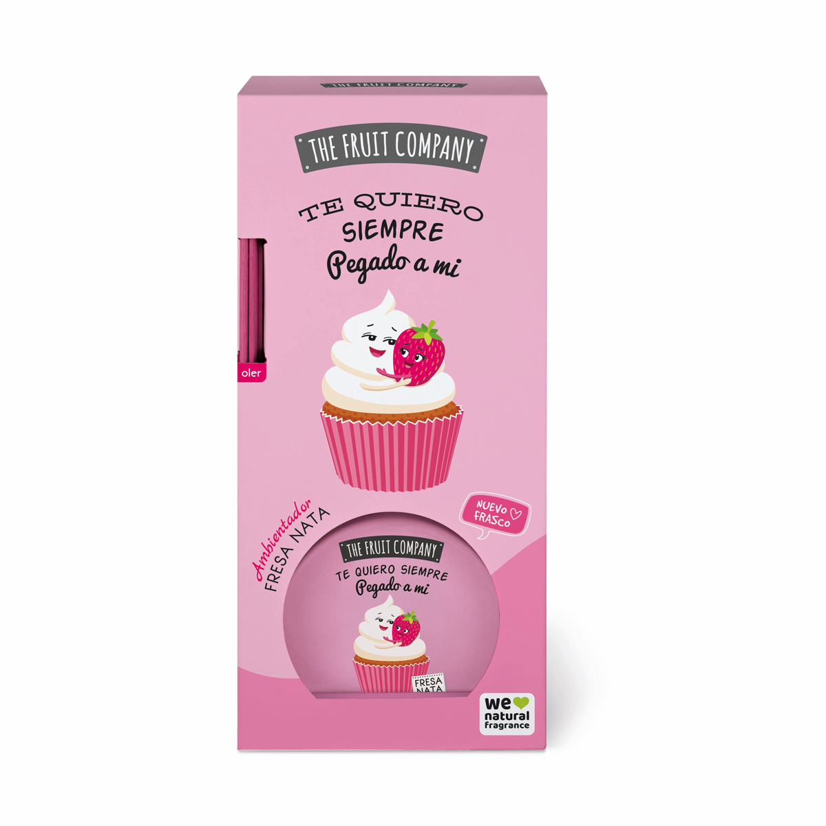 THE FRUIT COMPANY® DEODORANTE MIKADO CASA "FRESA & NATA"