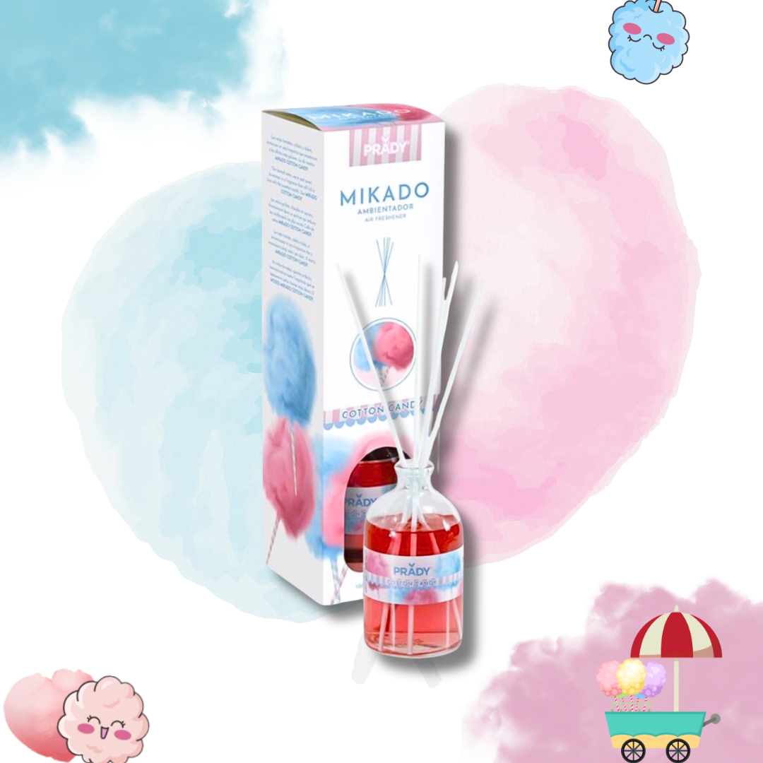 IF® BOX "ZUCCHERO FILATO" PROFUMO - BAGNOSCHIUMA - ACQUA CORPO - PROFUMATORE AMBIENTE - DEODORANTE SPRAY