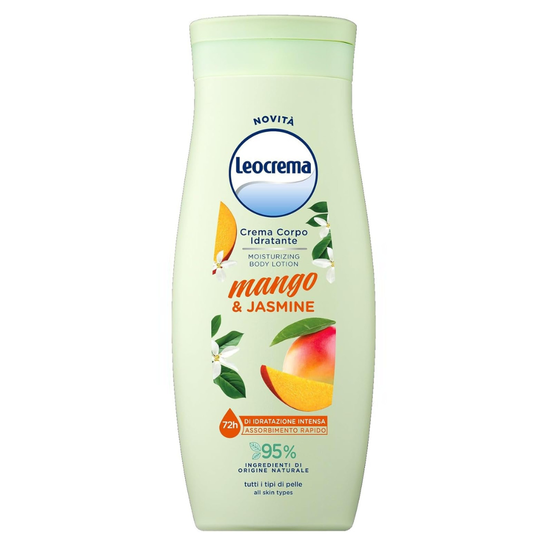LEOCREMA® CREMA CORPO FLUIDA IDRATANTE "MANGO E JASMINE" 250ML