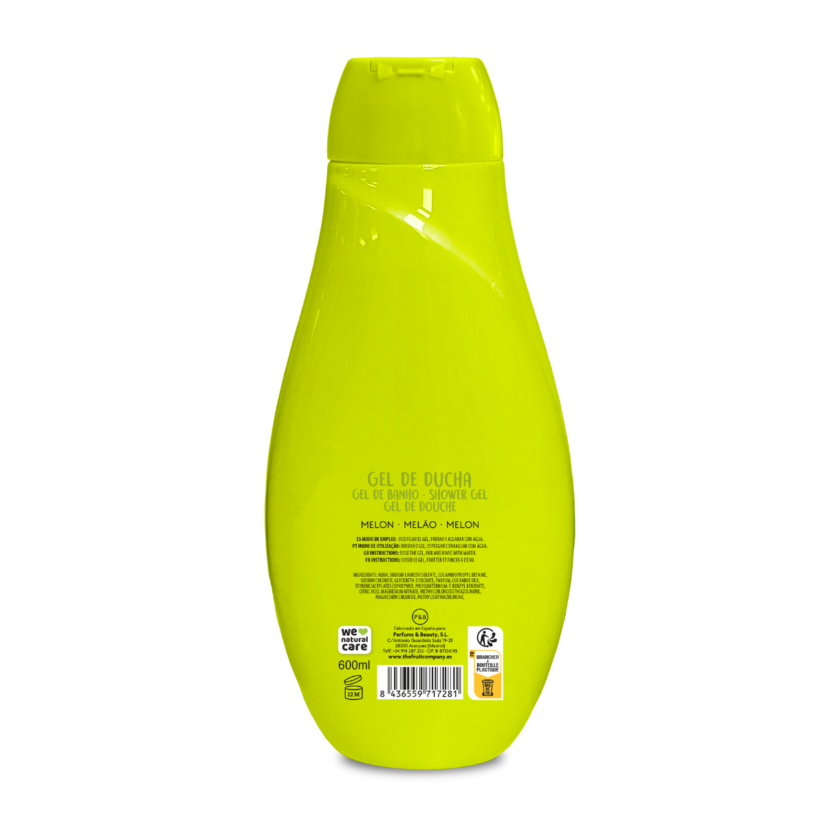 THE FRUIT COMPANY® BAGNOSCHIUMA 600ML "MELON"