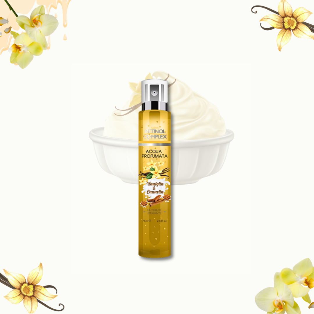 IF® BOX "VANIGLIA ESOTICA" PROFUMO - BAGNOSCHIUMA - ACQUA CORPO - SPRAY AMBIENTE - CREMA CORPO