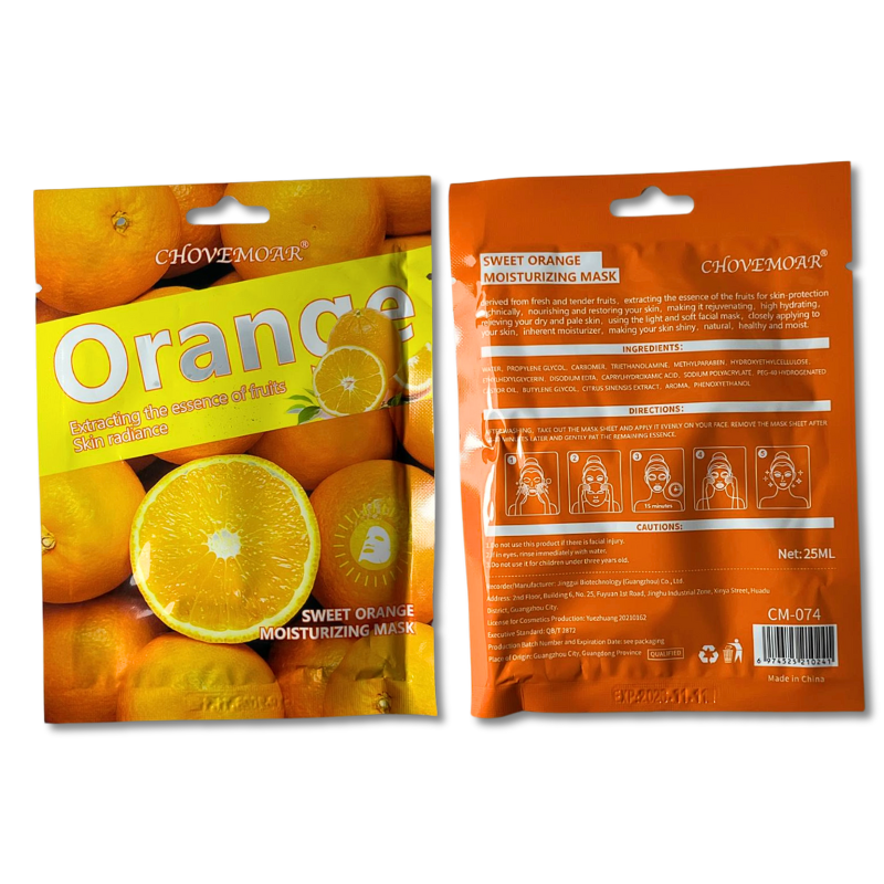 CHOVEMOAR® SLICE MASK 3 FRAGRANZE "FRUTTATE"