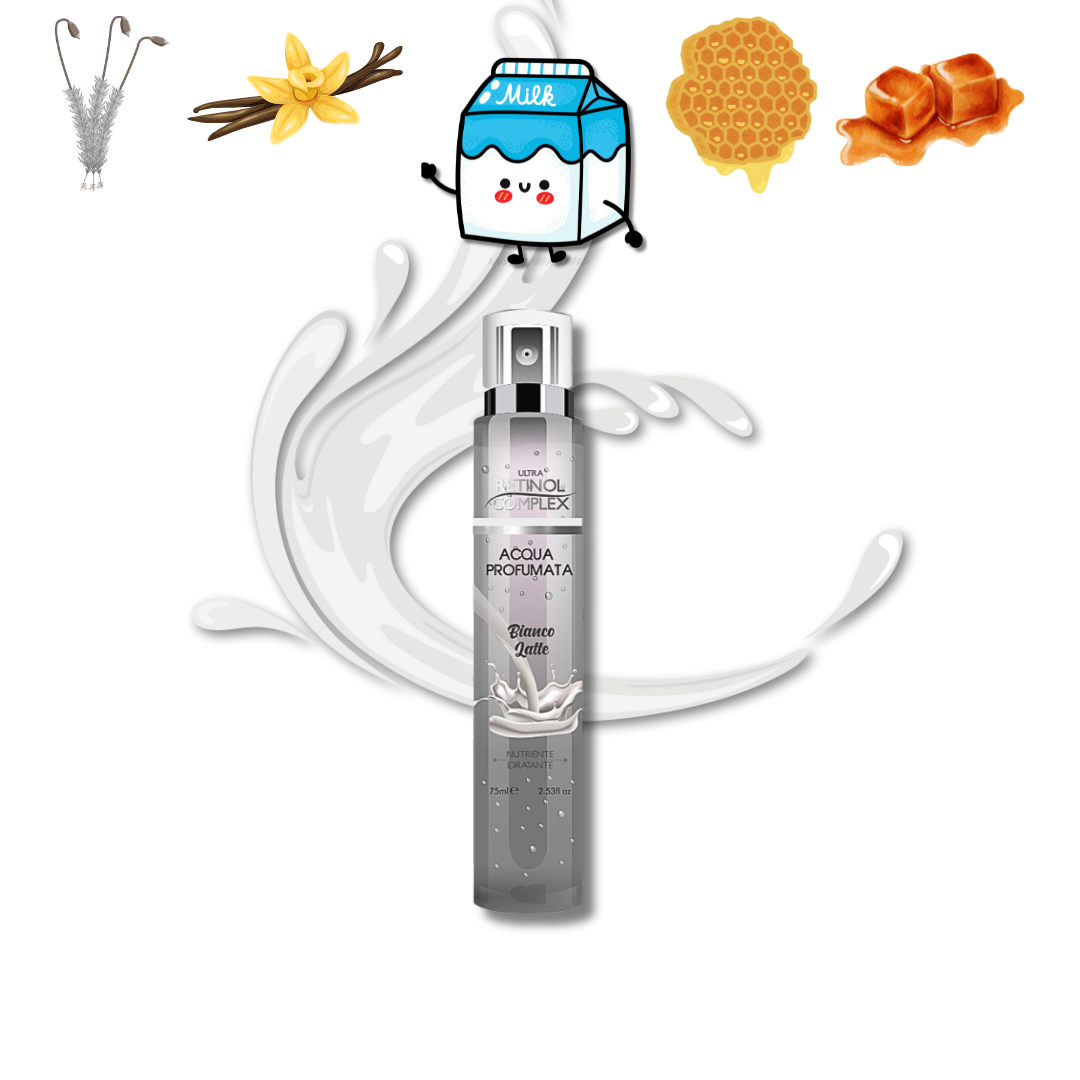 IF® BOX "BIANCO LATTE" PROFUMO - BAGNOSCHIUMA - ACQUA CORPO - SPRAY AMBIENTE - SALVIETTINE