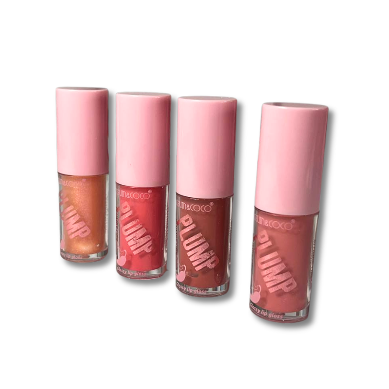 KEVIN&COCO® LIP GLOSSY "PLUMP" 4 TONALITA'