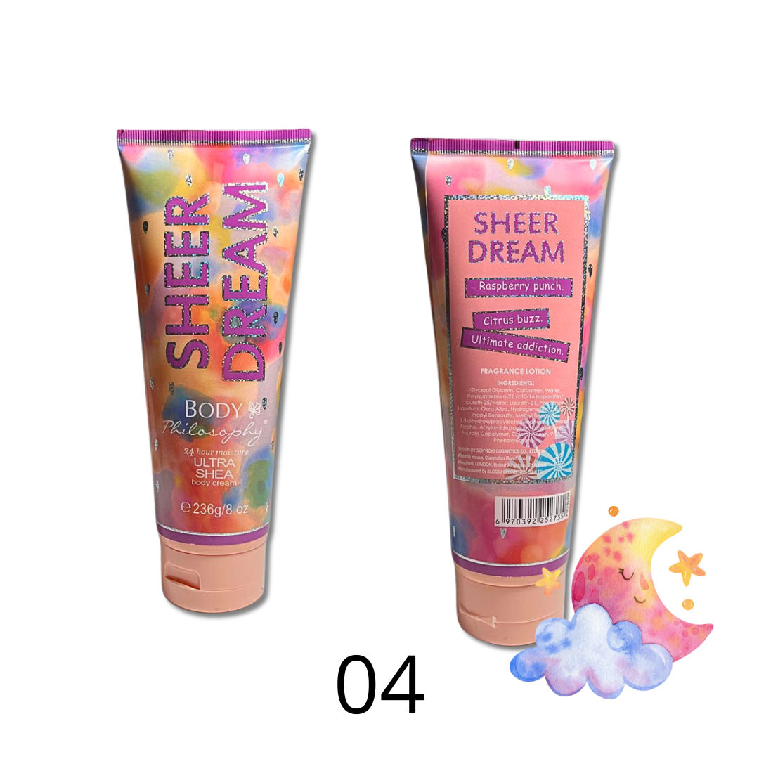 BODY PHILOSOPHY® CREME CORPO PROFUMATE 236G 4 FRAGRANZE