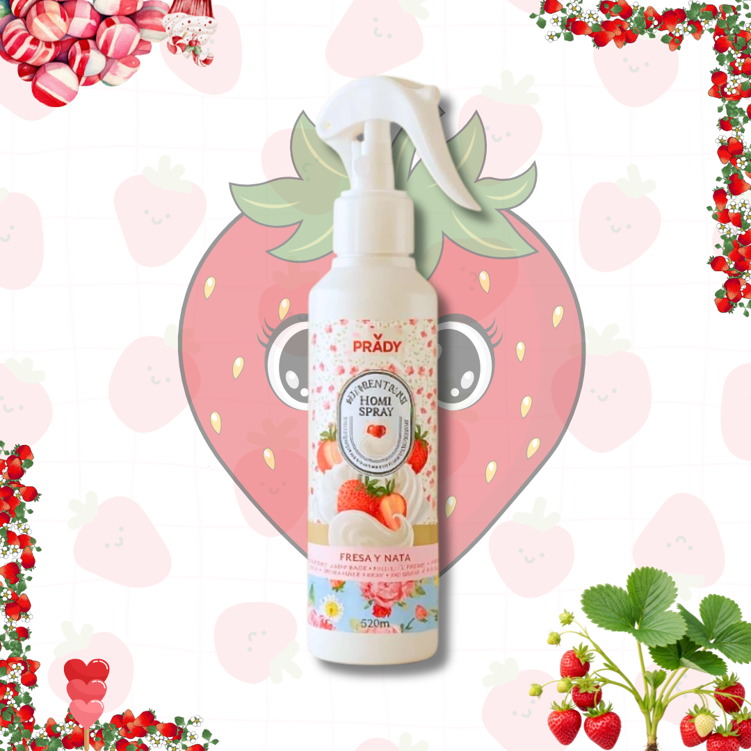 IF® BOX "FRAGOLA" PROFUMO - BAGNOSCHIUMA - ACQUA CORPO - PROFUMATORE AMBIENTE - DEODORANTE SPRAY