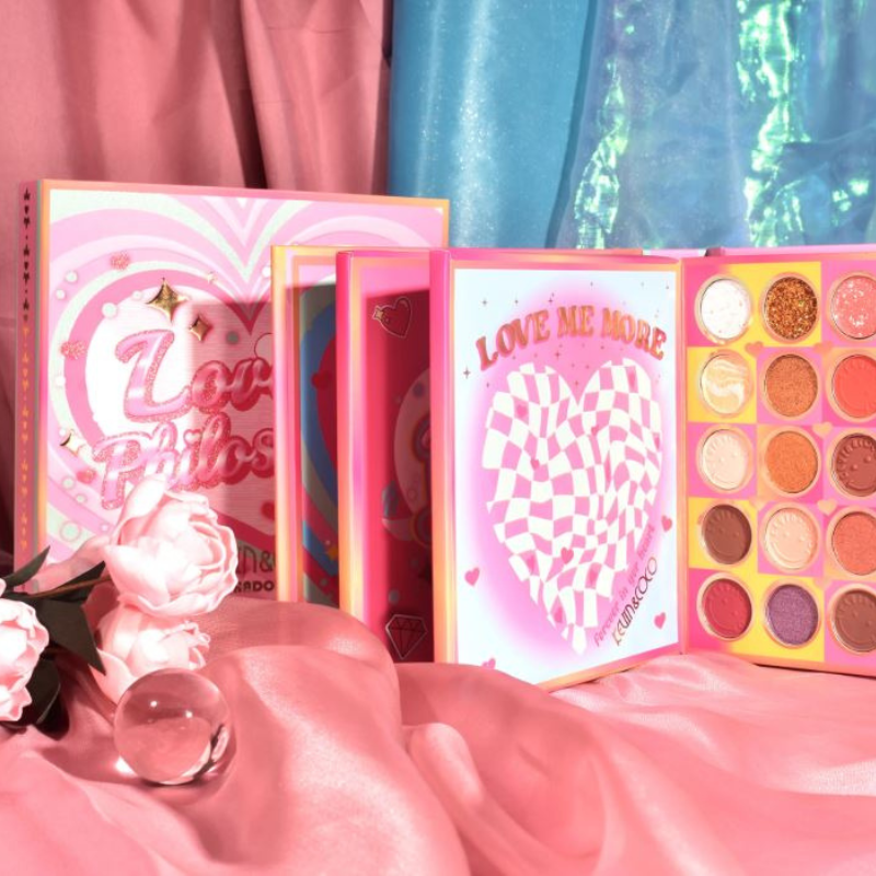 KEVIN&COCO® PALETTE "LOVE'S PHILOSOPHY" MAKE UP 59 COLORI