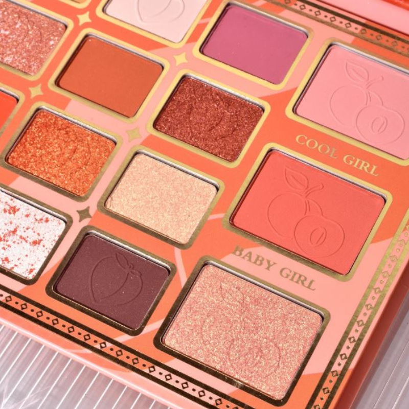 KEVIN&COCO® PALETTE "PEACH" PERFECT MAKEUP 19 COLORI