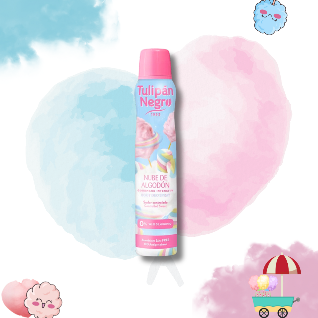 IF® BOX "ZUCCHERO FILATO" PROFUMO - BAGNOSCHIUMA - ACQUA CORPO - PROFUMATORE AMBIENTE - DEODORANTE SPRAY