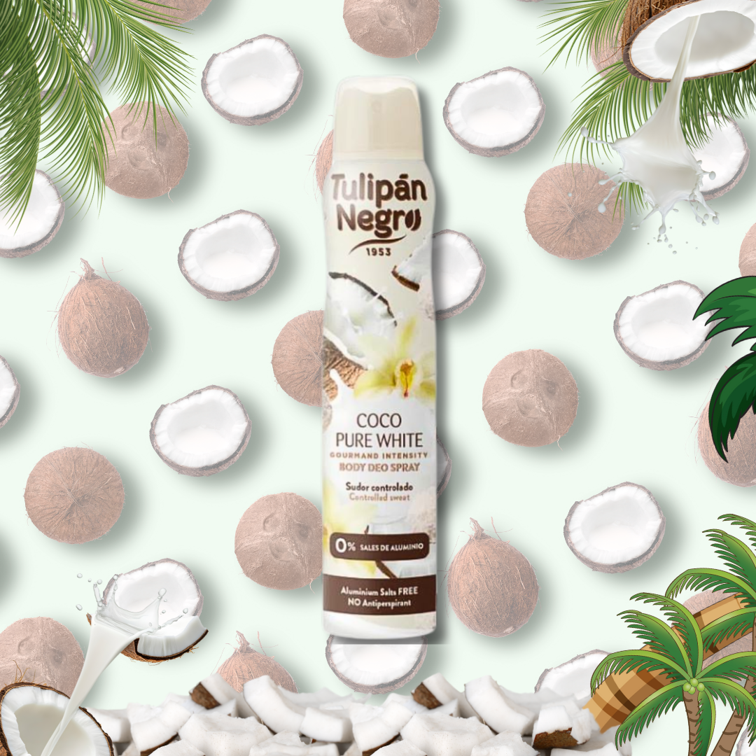 IF® BOX "COCCO TROPICALE" PROFUMO - BAGNOSCHIUMA - ACQUA CORPO - PROFUMATORE AMBIENTE - DEODORANTE SPRAY