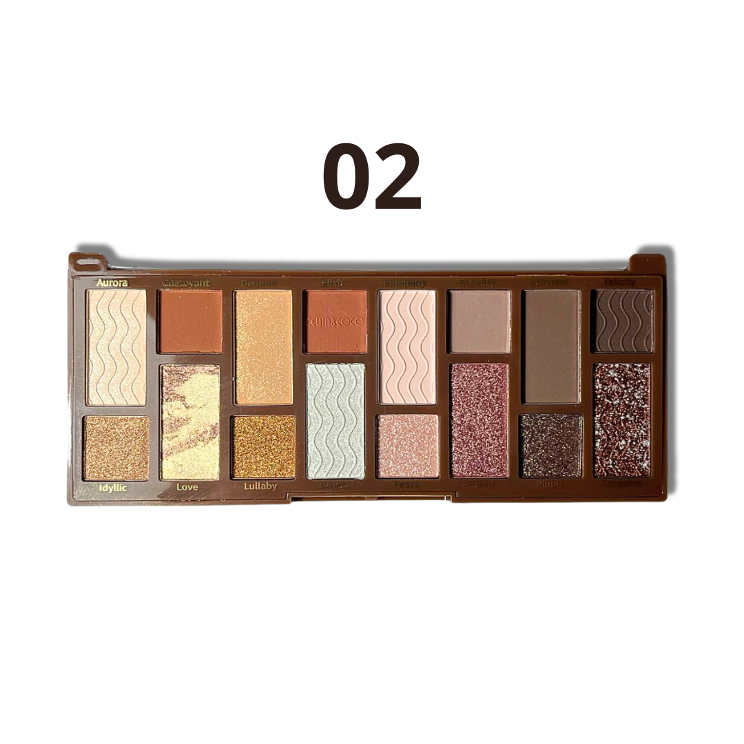 KEVIN&COCO® PALETTE 16 OMBRETTI 2 TONALITà DIFFERENTI