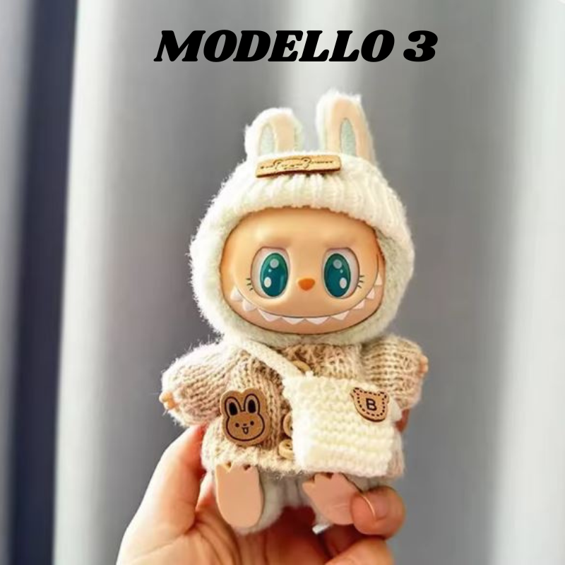 LABUBU OUTFIT ABBIGLIAMENTO "9 MODELLI"