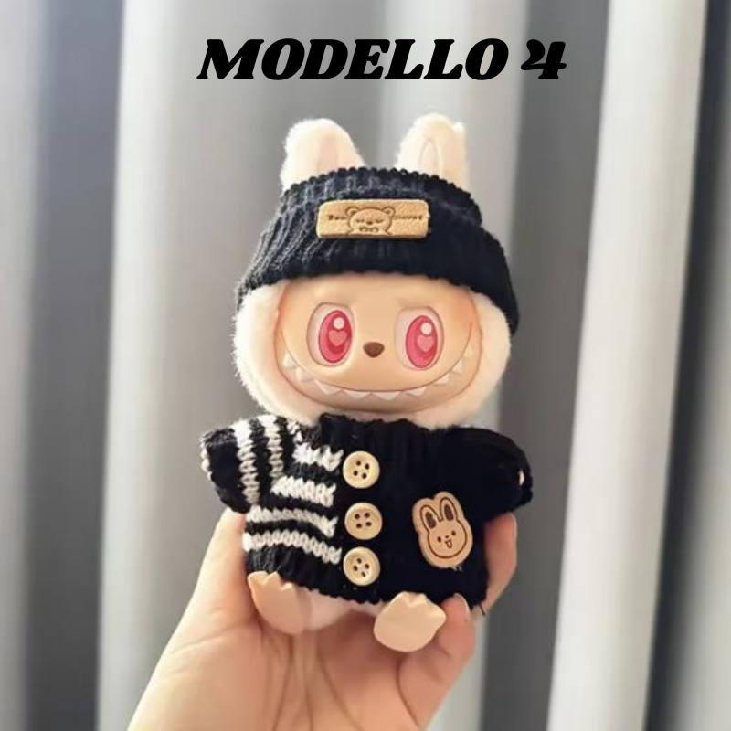 LABUBU OUTFIT ABBIGLIAMENTO "9 MODELLI"