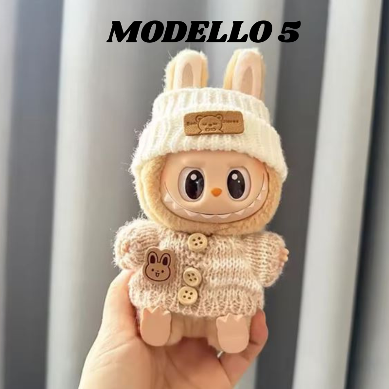 LABUBU OUTFIT ABBIGLIAMENTO "9 MODELLI"