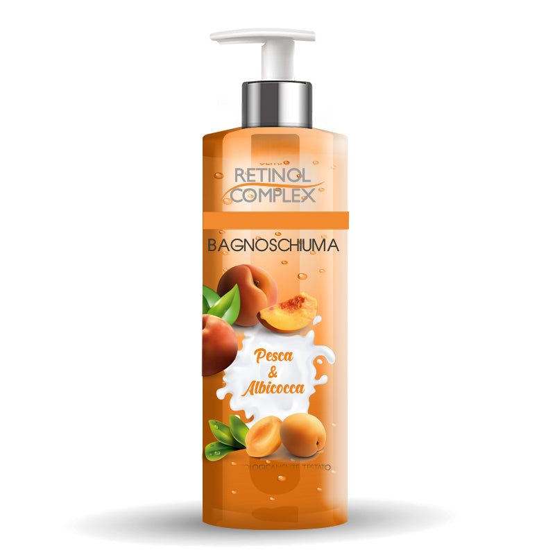 RETINOL COMPLEX® BAGNOSCHIUMA 500ML "PESCA & ALBICOCCA"