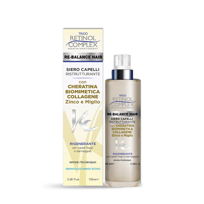 RETINOL COMPLEX® SIERO CAPELLI "CHERATINA BIOMIMETICA" 100ML