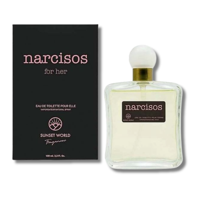 SUNSET WORLD® "NARCISOSBLACK" PROFUMO DONNA 100ML