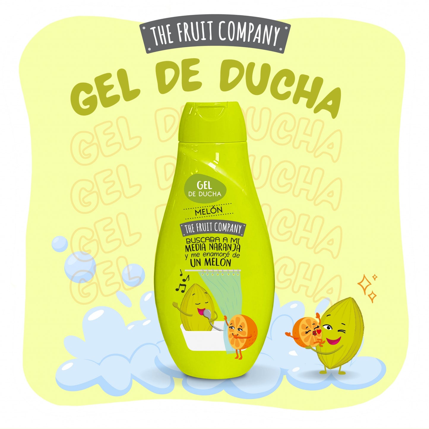 THE FRUIT COMPANY® BAGNOSCHIUMA 600ML "MELON"