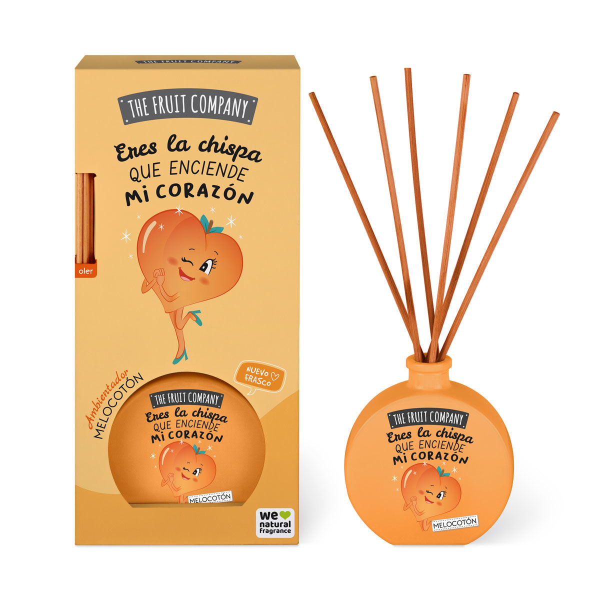 THE FRUIT COMPANY® DEODORANTE MIKADO CASA "MELOCOTON"