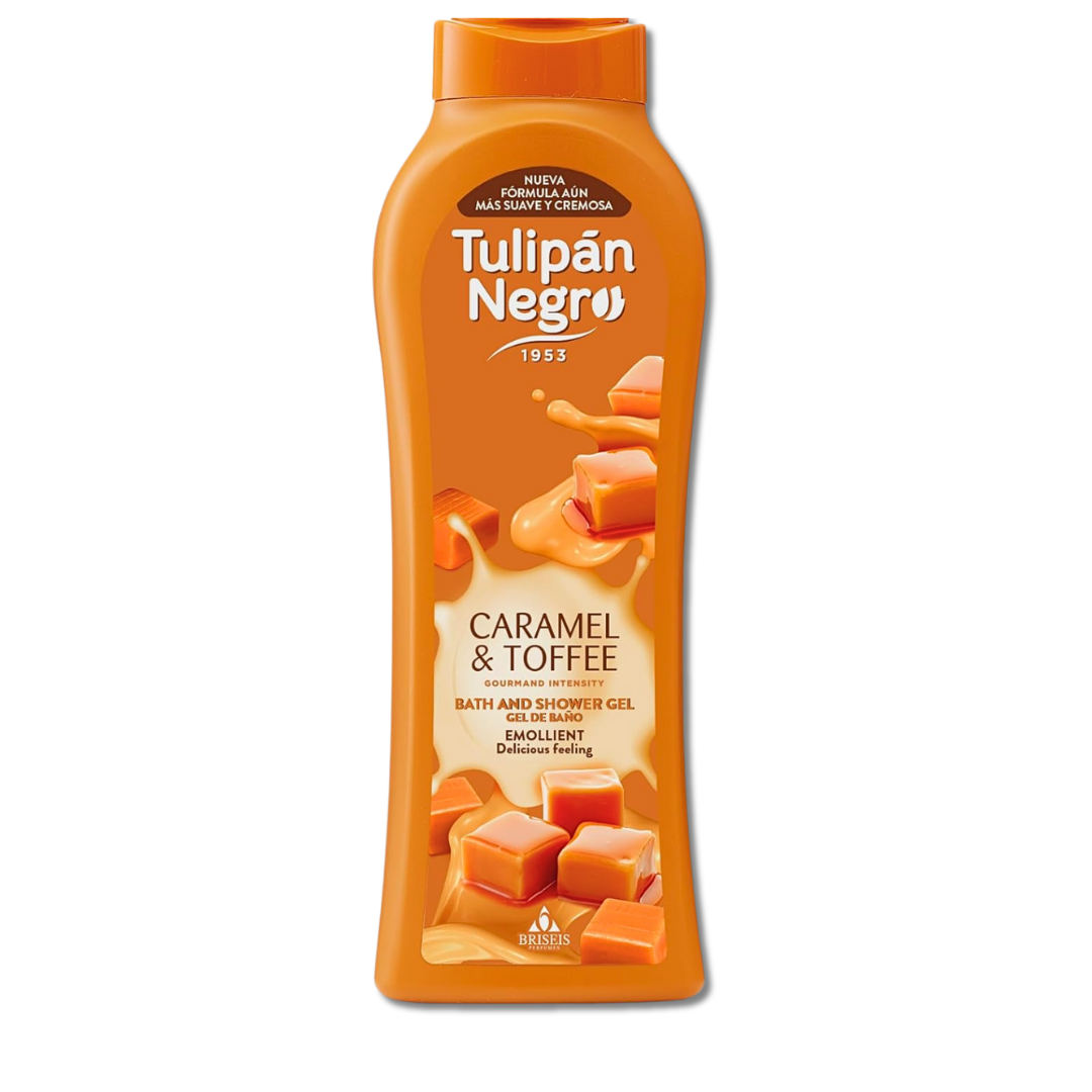 TULIPAN NEGRO® BAGNOSCHIUMA 650ML "CARAMEL & TOFFEE"