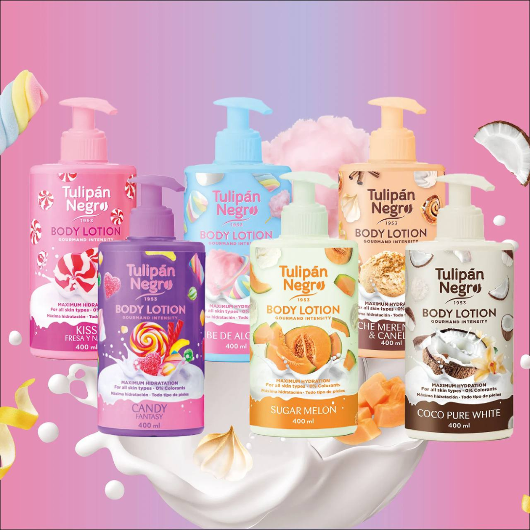 TULIPAN NEGRO® CREMA CORPO 400ML "5 FRAGRANZE"