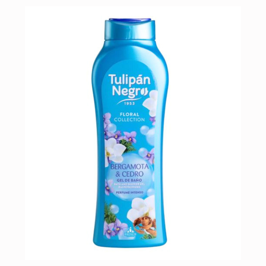 TULIPAN NEGRO® BAGNOSCHIUMA 650ML "BERGAMOTA E CEDRO"