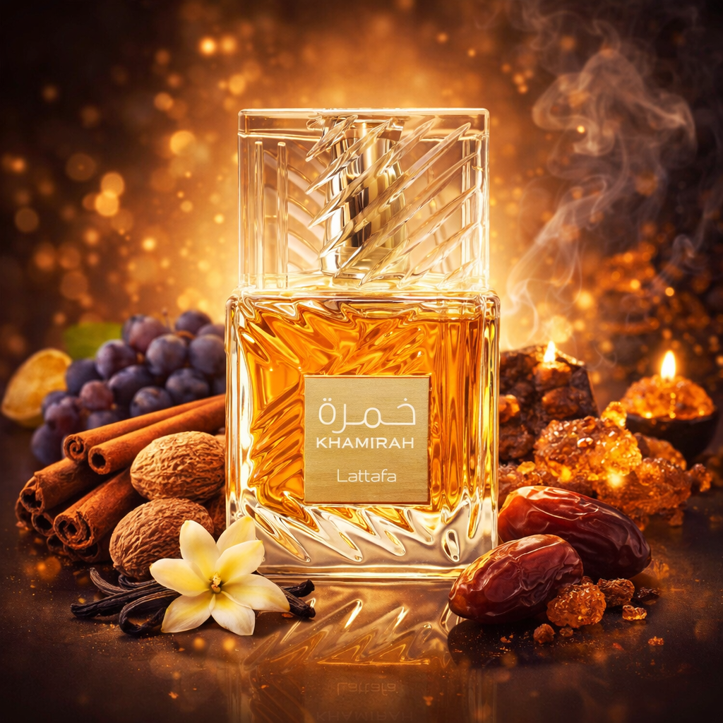 LATTAFA® ORIGINALE "KHAMRAH" PROFUMO UNISEX ARABO 100ML