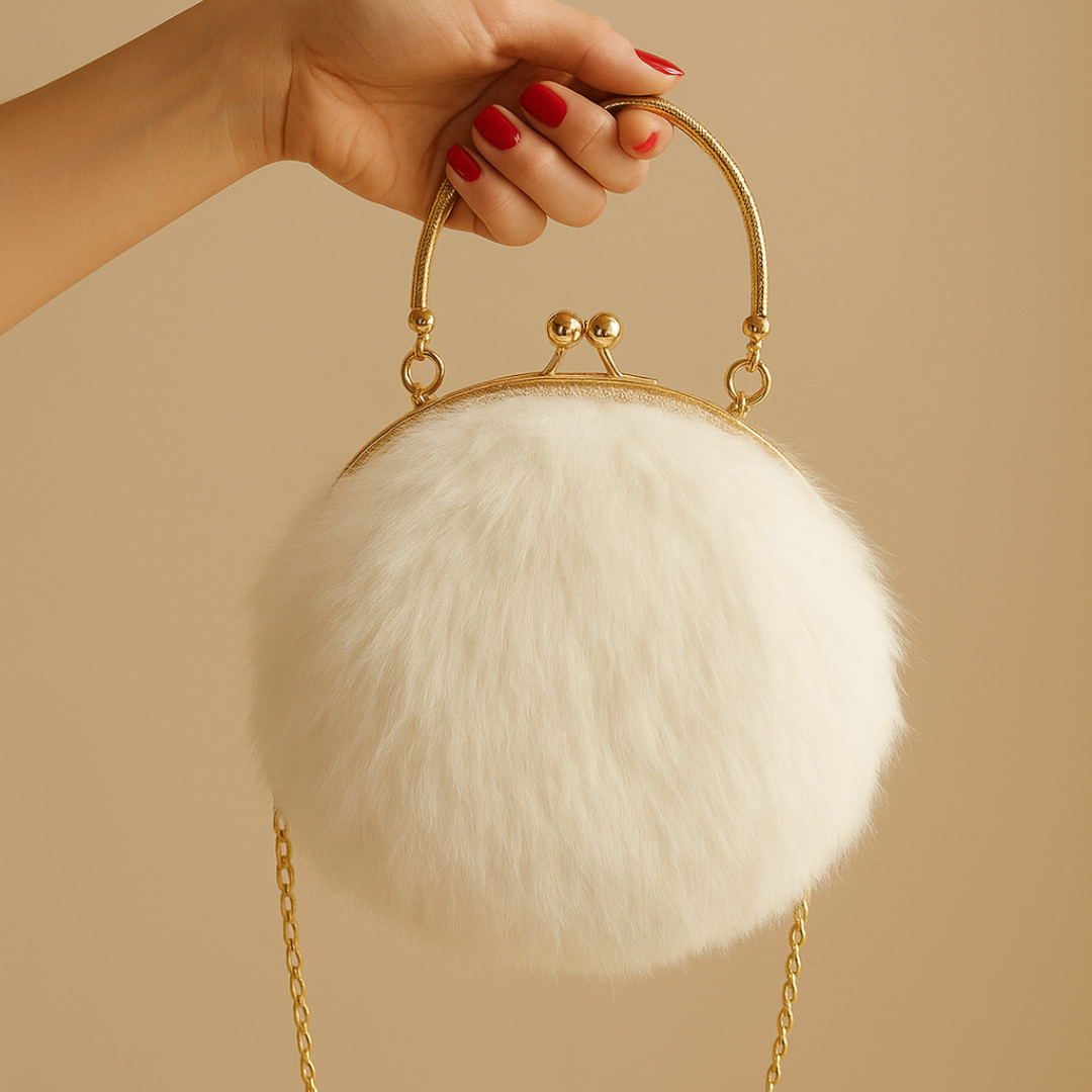 POCHETTE ELEGANTE "PELOSETTA" BORSA A TRACOLLA "8 COLORAZIONI"
