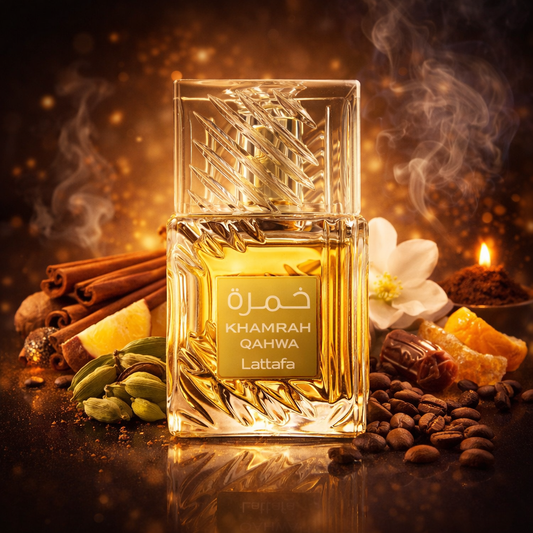 LATTAFA® ORIGINALE "KHAMRAH QAHWA" PROFUMO UNISEX ARABO 100ML