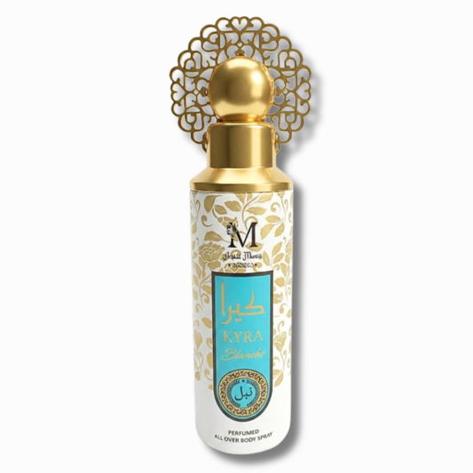AFAQ® "KYRA BLANCHE" DEODORANTE BODY DONNA ARABO 200ML