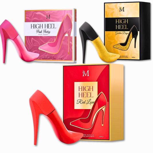 MONTAGE SERIE 3 PROFUMI SCARPETTA | HIGH HEEL PROFUMO DONNA 90ML