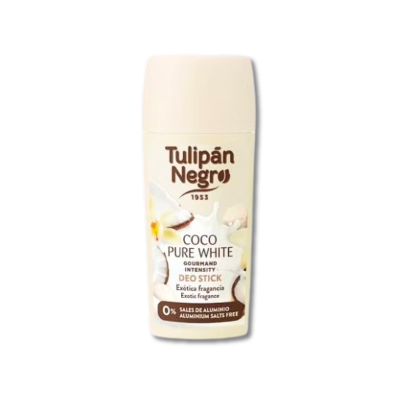 TULIPAN NEGRO® DEODORANTE STICK 60ML "COCO PURE WHITE"