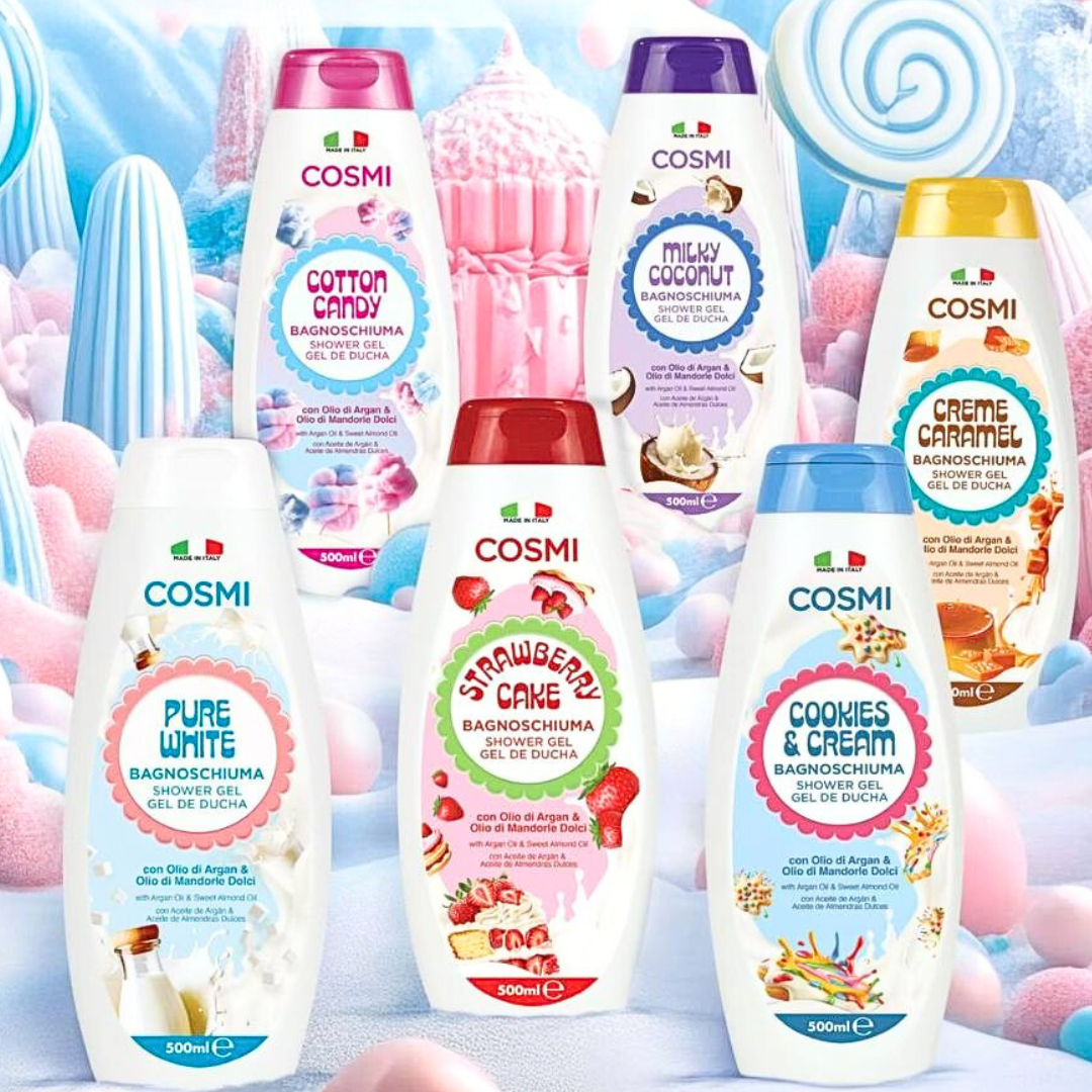 COSMI® BAGNOSCHIUMI GOURMAND 500ML | 6 FRAGRANZE