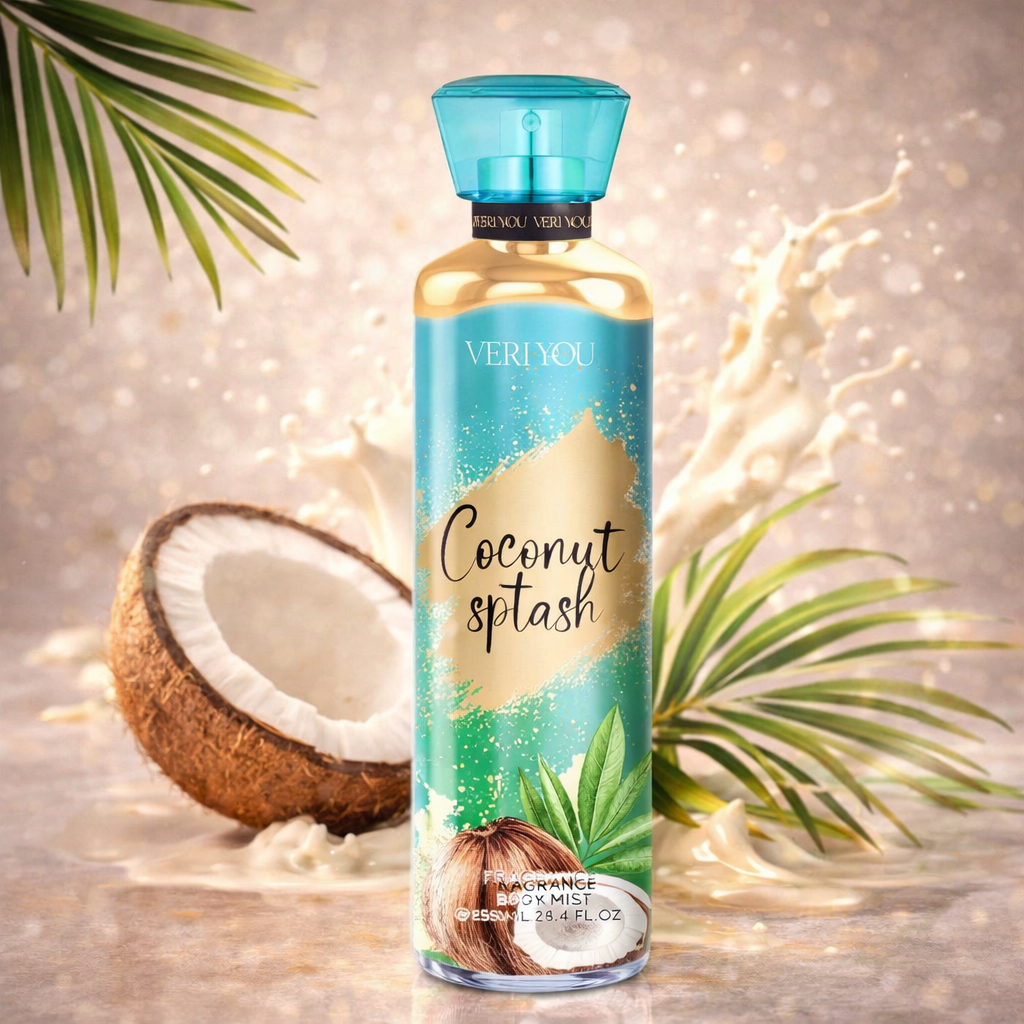 VERI YOU® ACQUA CORPO PROFUMATA GOURMAND 250ML "12 FRAGRANZE"