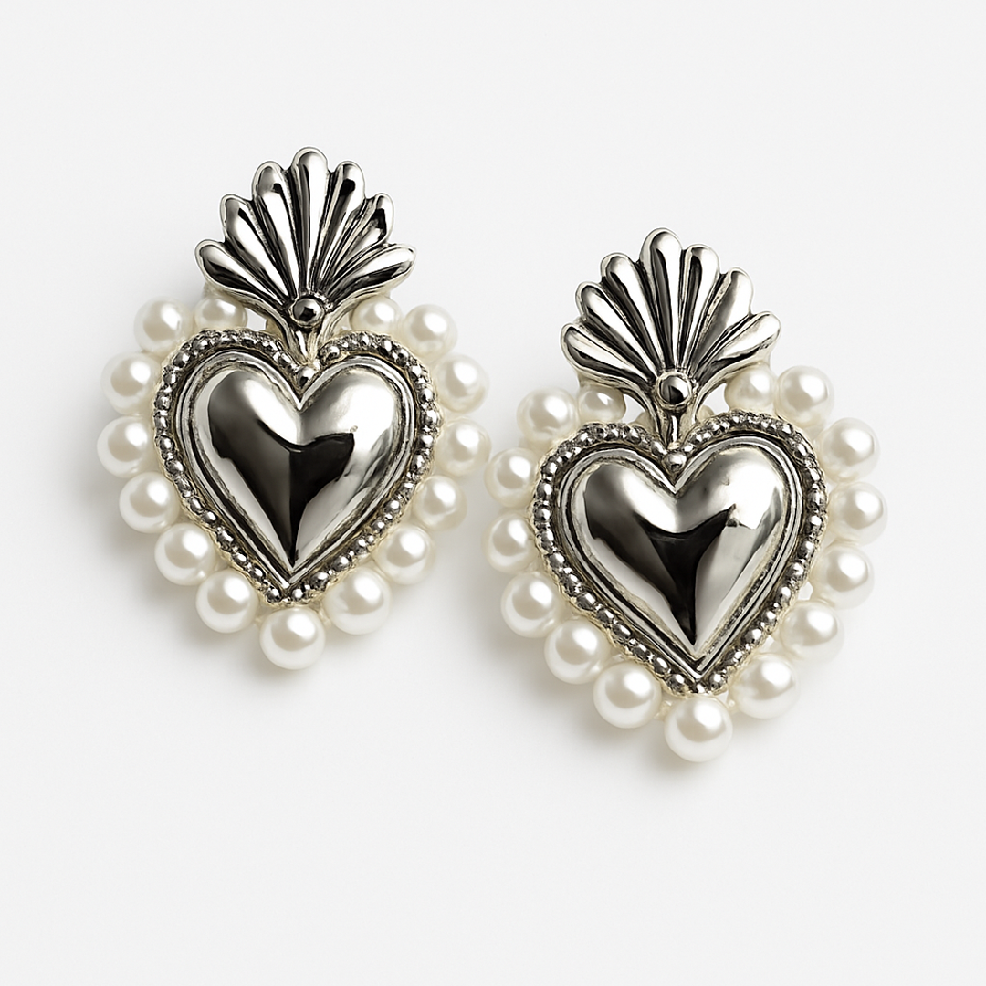ORECCHINI SACRO CUORE