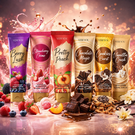 VERI YOU® CREME CORPO PROFUMATE GOURMAND 250ML "12 FRAGRANZE"