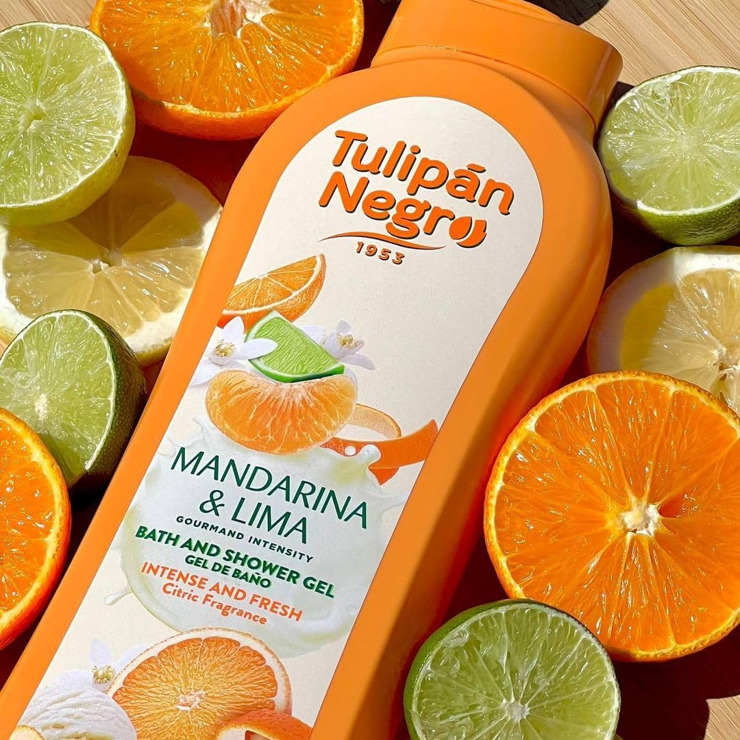 TULIPAN NEGRO® BAGNOSCHIUMA 650ML "MANDARINA & LIMA"