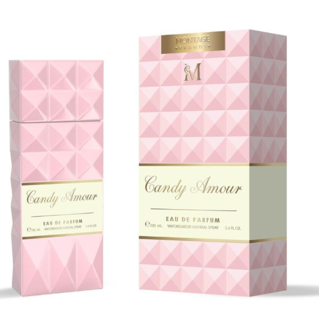 MONTAGE® "CANDY AMOUR" BARRETTA GOURMAND | SERIE 3 PROFUMI DONNA 100ML